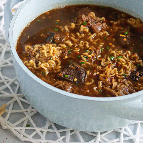 Asian Beef Ramen Bowls