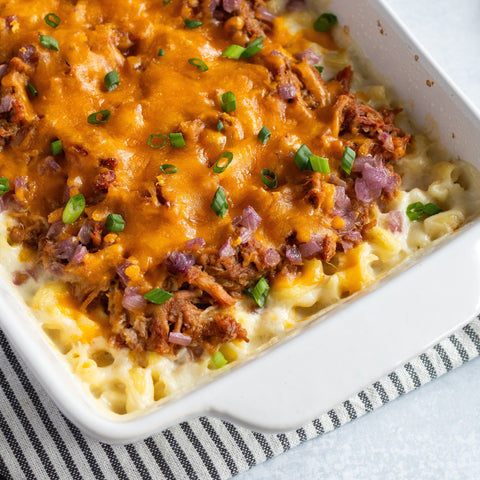 BBQ Pulled Pork Mac & Cheese