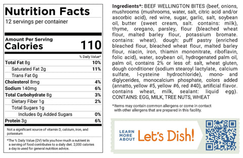 Beef Wellington Bites