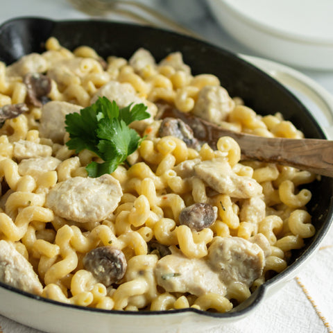 Champagne Chicken Cavatappi