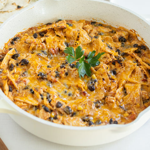 Chipotle Chicken Enchilada Skillet