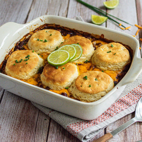 Chili Cornbread Bake
