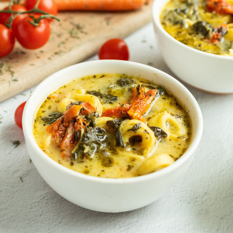 Creamy Vegetable Tortellini Soup