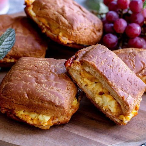 Ham & Cheese Breakfast Croissant Sandwiches