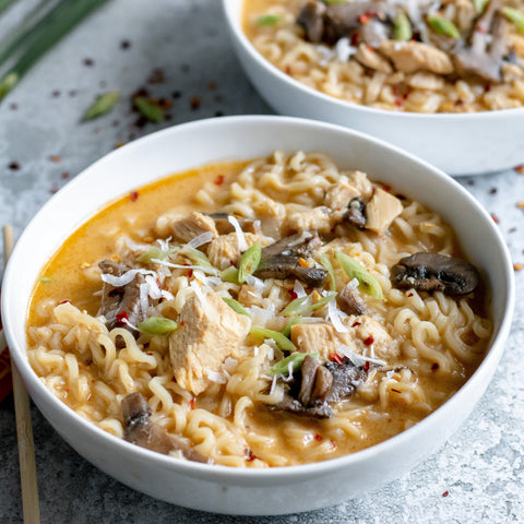 Coconut Chicken Curry Ramen