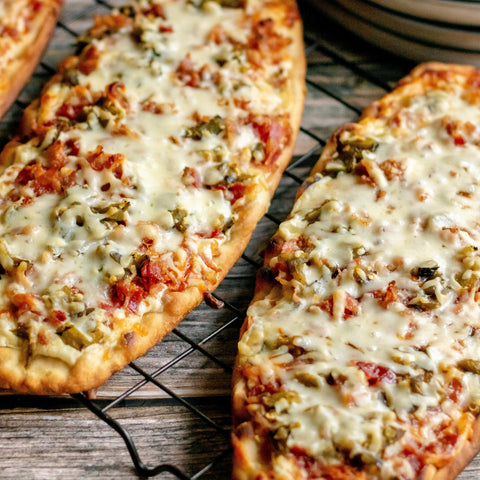 Jalapeno Popper Flatbread Pizzas