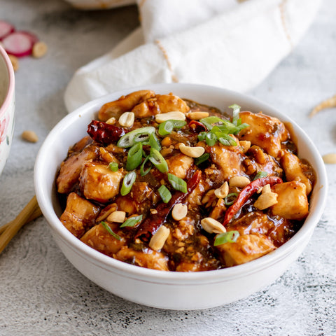Kung Pao Chicken with Rice