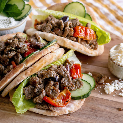 Mediterranean Beef Gyros