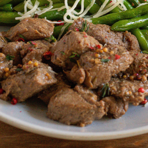 Rosemary-Mustard Steak Tips