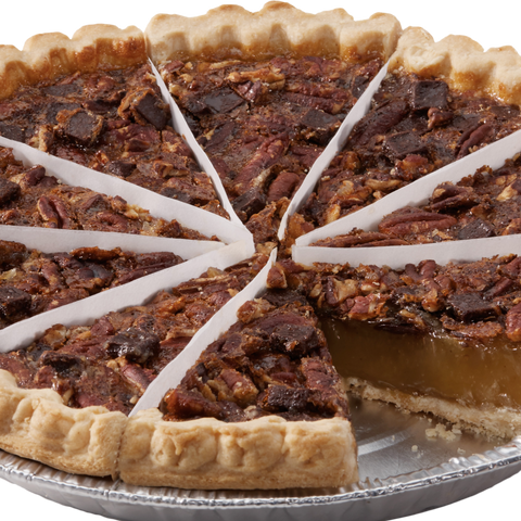 Chocolate Bourbon Pecan Pie