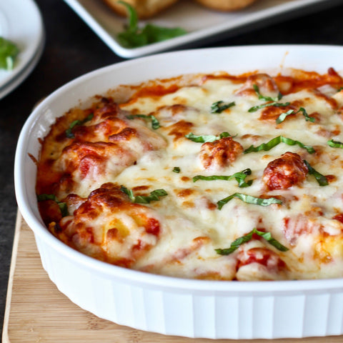 Baked Ravioli Lasagna - Meatless Version