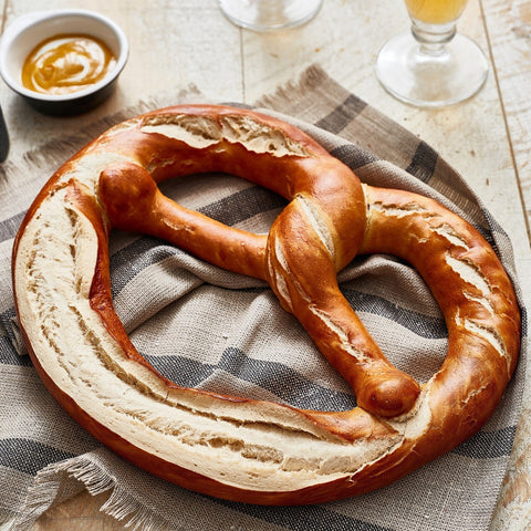 Bavarian Pretzel Twist with Craft Beer Cheese Dip