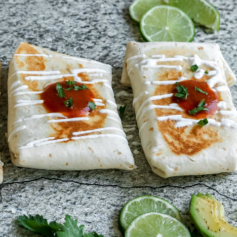 Beef Chimichangas