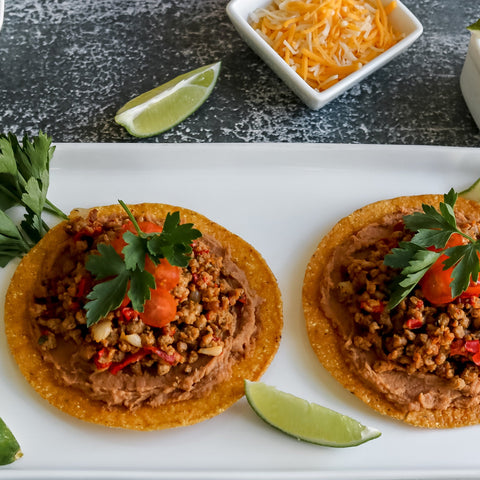 Beef Tostadas