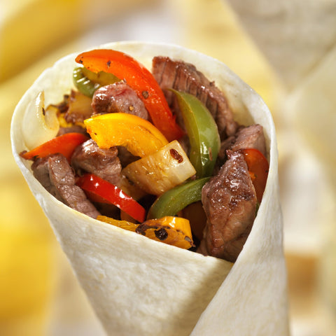 Grilled Flank Steak Fajitas