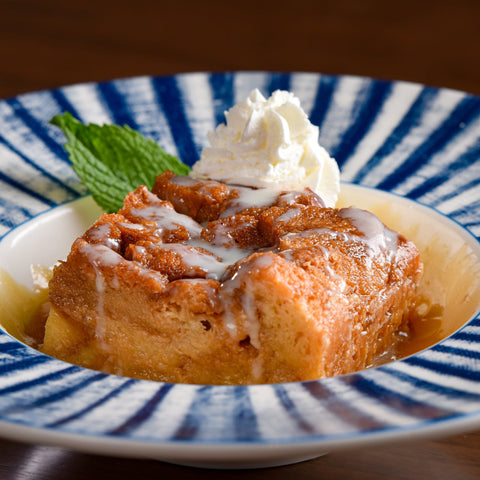 Bread Pudding with Bourbon Butter Sauce