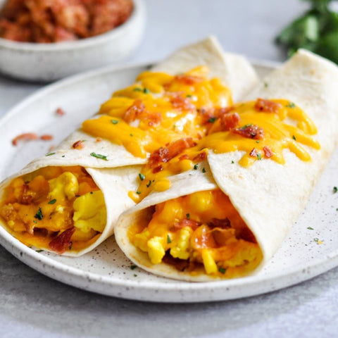 Bacon Breakfast Burritos