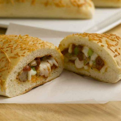Pepperoni and Sausage Calzones