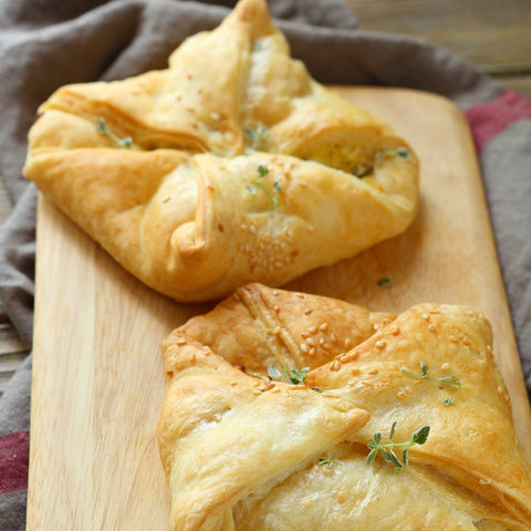 Chicken Cordon Bleu Turnovers