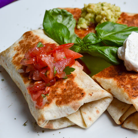 Black Bean Chimichangas