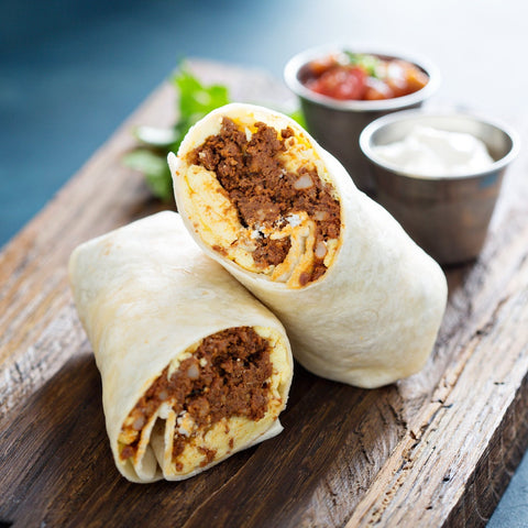 Chorizo Breakfast Burritos