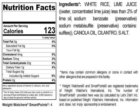 Cilantro Lime Rice