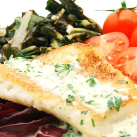 Grilled Lemon and Dill Whitefish with Florentine Rice