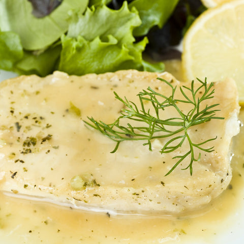 Honey-Mustard Whitefish with Roasted Broccoli