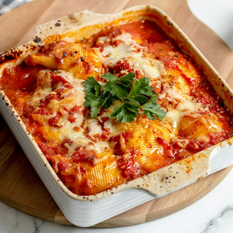 Italian Cheesy Stuffed Shells
