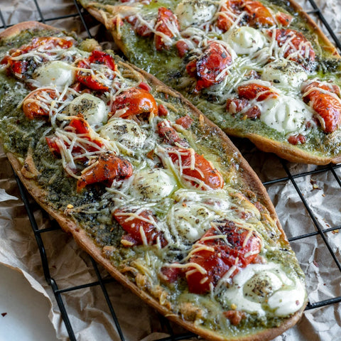 Margherita Flatbread Pizzas