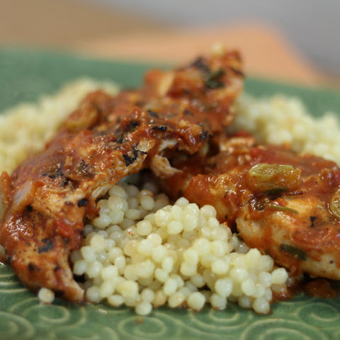 Moroccan Chicken Tagine with Cous Cous