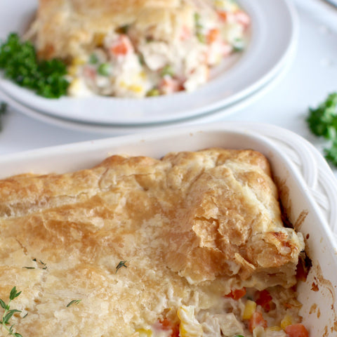 Family Style Veggie Pot Pie