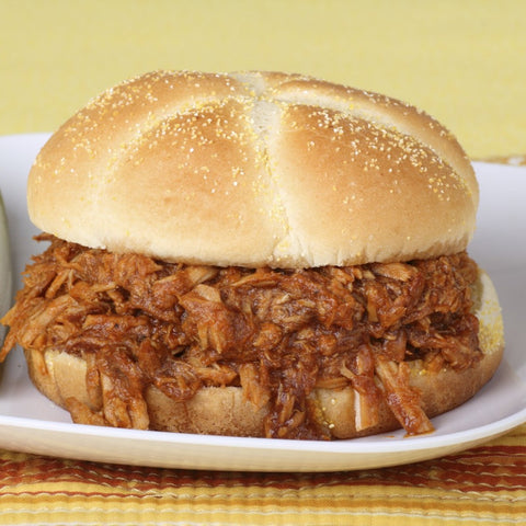 Pulled Pork Sandwiches with Root Beer BBQ Sauce