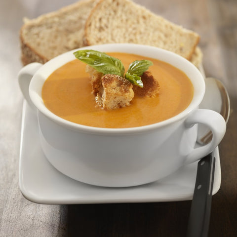 Roasted Red Pepper & Gouda Bisque